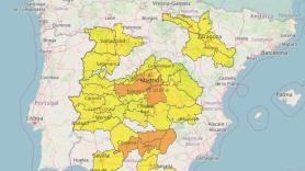 La AEMET publica el mapa con las zonas 'horno' de España: "Activamos el aviso naranja"