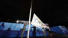 El importante fallo que se escapó al izar la bandera olímpica