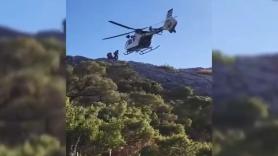 El rescate a un excursionista en Málaga que sufrió un golpe de calor en plena montaña