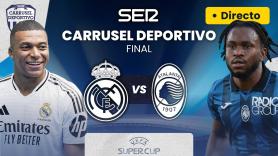 Sigue en directo la Supercopa de Europa: Real Madrid vs Atalanta