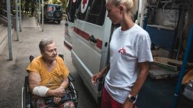 Un respiro para los hospitales cerca del frente