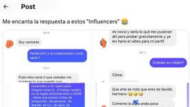 Un influencer quiere comer gratis en su restaurante: la réplica es para imprimir, enmarcar y colgar