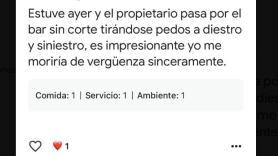 Lo que ha escrito un cliente sobre un restaurante es bestia, pero la réplica del dueño lo es aún más