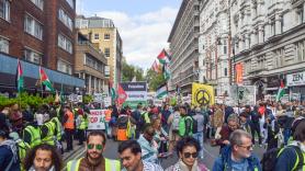 Varias protestas recorren las calles de Madrid y del resto del mundo para exigir el fin del conflicto en Gaza