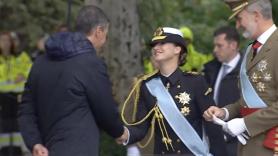 Leonor contradice las predicciones y estrena el uniforme de invierno para el desfile militar del 12 de octubre