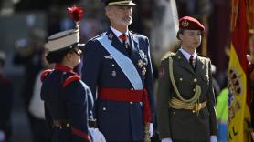 Sigue en directo la recepción de los reyes de España y la princesa Leonor en el Palacio Real