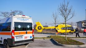 Un niño de solo un año se derrama encima una taza de café y deben llevarlo al hospital en helicóptero