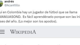 El nombre de un jugador de fútbol colombiano promete hacer las delicias de todos: "Lo mejor son los apodos"