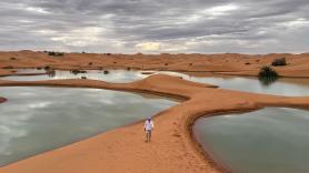 Reaparece de manera repentina un lago de Marruecos desaparecido hace 50 años