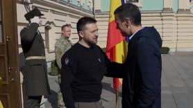 Adelanto de 'Moncloa: cuatro estaciones': la visita de Sánchez a Kiev en el primer aniversario de la guerra