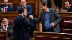 Iglesias, sobre Errejón: "No me alegro de que tenga un final tan siniestro, pero lo primero son las víctimas"