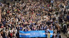 Manifestación histórica en La Línea para pedir medidas ante la incertidumbre de las negociaciones con Gibraltar