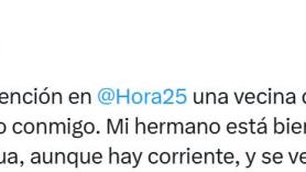 Una oyente de 'Hora 25' descubre que su hermano está a salvo de la DANA gracias a su intervención en la radio