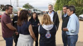 Felipe y Letizia visitan Valencia para conocer los efectos de la DANA y hacen la primera parada en Paiporta