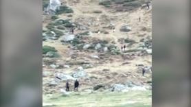 Un vecino filma a los excursionistas contrabandistas de Andorra: “Lo hacen con total impunidad y a plena vista"