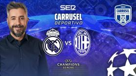 Sigue en directo el Real Madrid vs AC Milán de la liguilla de la Champions League