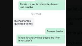 Un hostelero le pregunta su edad, la trabajadora replica que 40 y la respuesta dice mucho (y malo)