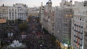 Las manifestaciones que piden la dimisión de Mazón, en imágenes