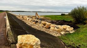 Francia asombra con una obra titánica y minuciosa para vaciar uno de sus embalses más grandes