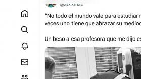 La profesora le dijo hace 10 años que no valía para estudiar: su respuesta ahora es de matrícula de honor