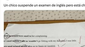 Un alumno se atreve a hacer esto en un examen de Inglés: ha suspendido pero lo ha visto media España