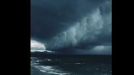 Las extrañas formas de estas nubes que te harán pensar que son de otro mundo