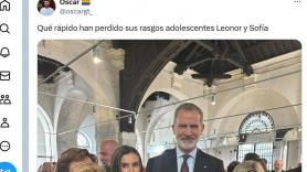 Esta foto de Felipe y Letizia está provocando mucho cachondeo: todo por sus acompañantes