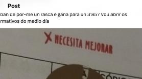 Enseña cómo le han puesto la nota en un examen: hasta para otros profesores está feo