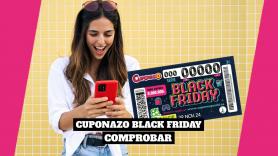 Cuponazo Black Friday de la ONCE en directo hoy viernes 29 de noviembre: comprobar resultado del sorteo