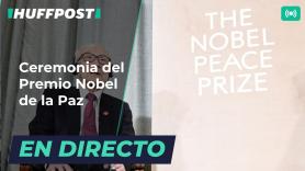 Ceremonia de entrega del Premio Nobel de la Paz, en directo