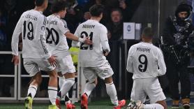 El Real Madrid toma aire en la Champions tras vencer 2-3 a la Atalanta