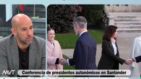 Gonzalo Miró ve el saludo entre Ayuso y Sánchez y se pronuncia de forma muy nítida