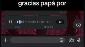 Este audio de un padre a su hijo sobre su estado de WhatsApp es oro puro