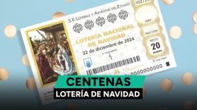 Centenas del sorteo de Lotería de Navidad 2024: comprobar lista de números premiados