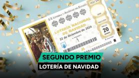 Segundo premio de la Lotería de Navidad 2024