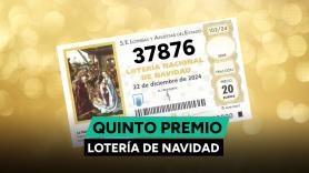 37.876, primer quinto premio de la Lotería de Navidad 2024