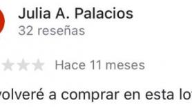 Dejó esta reseña hace 11 meses en la Administración que ahora ha vendido El Gordo: tierra, trágame