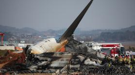 Al menos 179 muertos en un accidente aéreo en Muan (Corea del Sur)