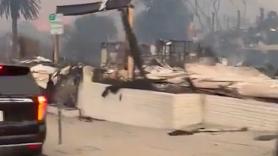 Las primeras imágenes de las ruinas en Los Ángeles tras el devastador incendio