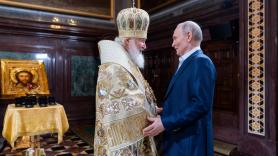 Putin se alía con la iglesia ortodoxa para mandar un mensaje a Occidente: "Nada funcionará"