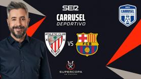 Sigue en directo la semifinal de la Supercopa de España entre Athletic Club y FC Barcelona