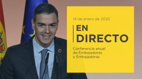 Sigue en directo la intervención de Pedro Sánchez en la Conferencia de Embajadores y Embajadoras 2025