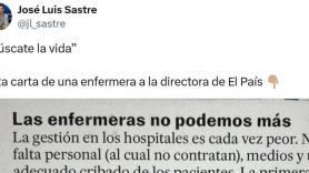 Esta carta a la directora de El País de una enfermera de Madrid lo resume TODO