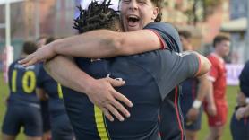 La selección española masculina de rugby, subcampeona de Europa