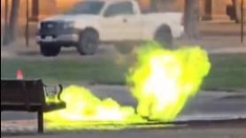 Evacúan edificios en Texas Tech tras la aparición de llamas verdes en alcantarillas