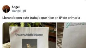 Da que hablar al rescatar este trabajo que hizo en 6º de Primaria: a muchos le surge la misma pregunta