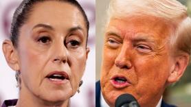 Trump dice que Sheinbaum tiene tanto miedo a los carteles que no puede pensar con claridad