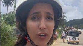 Una española se queda alucinada con lo que encuentra al dejar su moto en la calle en Filipinas