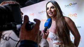 Primeras imágenes de Melody sobre el escenario de Basilea antes del comienzo de Eurovisión