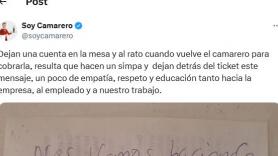 Hacen un 'simpa' y lo que escriben en la parte trasera de la cuenta trae cola